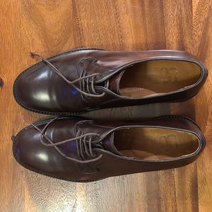 Barney's New York Burgundy/Brown Men's Shoes